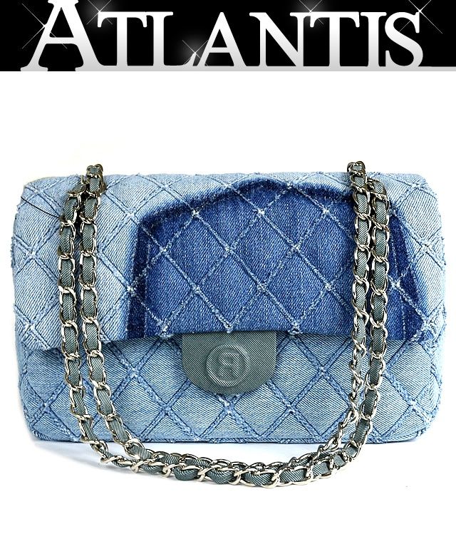 READYMADE 銀座店 レディメイド 新品 RHOMBUS DENIM CHAIN BAG ショルダーバッグ ブルー 97330
