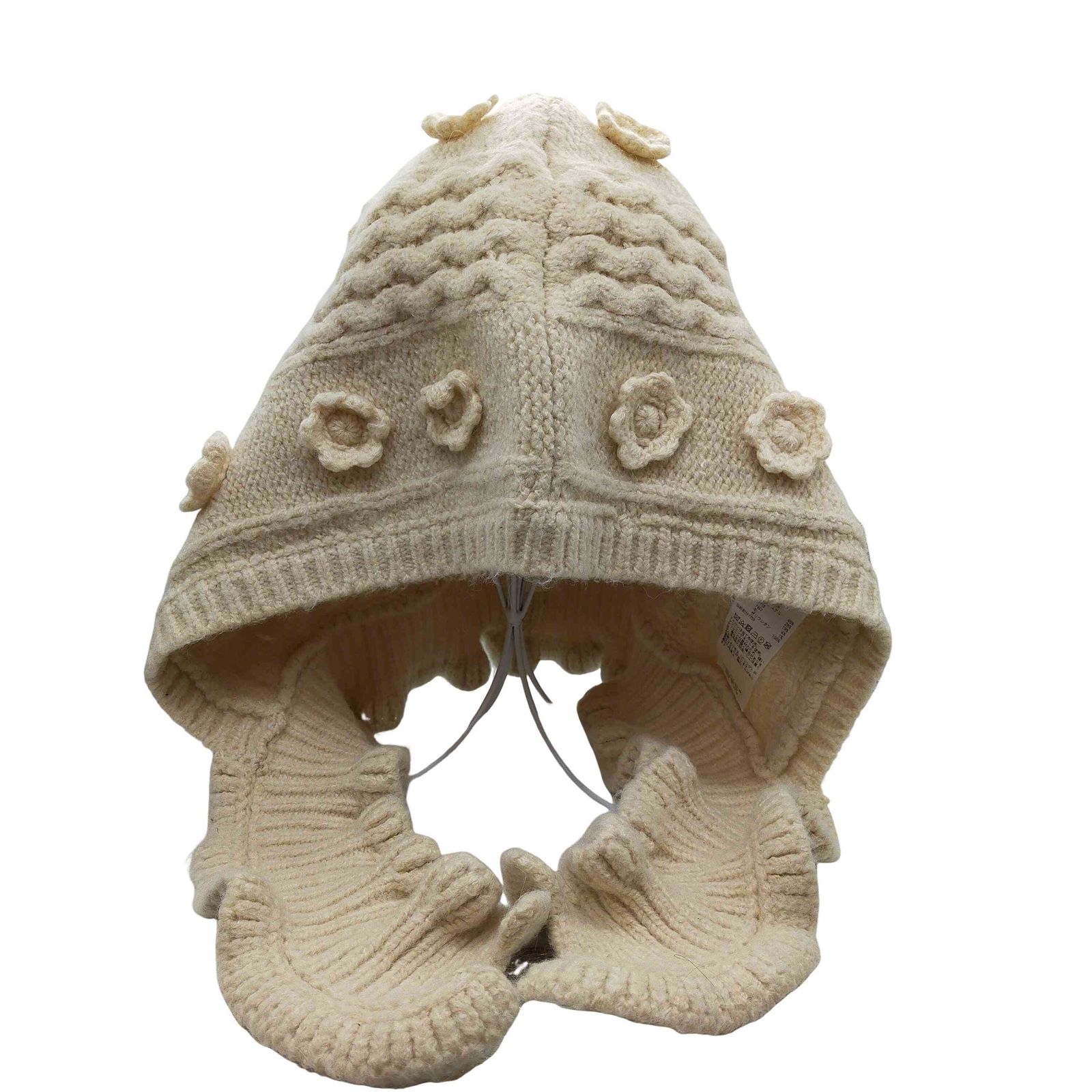 メリージェニー merry jenny 22AW おはなニット バラクラバ レディース