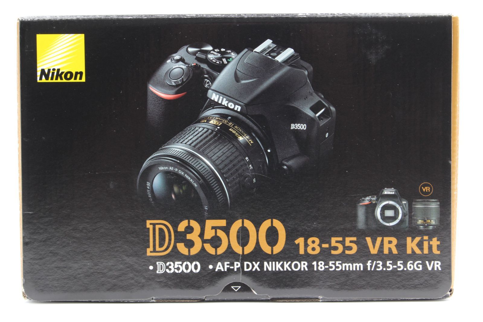 □シャッター数1485枚！極上品□Nikon D3500 AF-P 18-55 VR レンズキット デジタル一眼レフカメラ ニコン - メルカリ