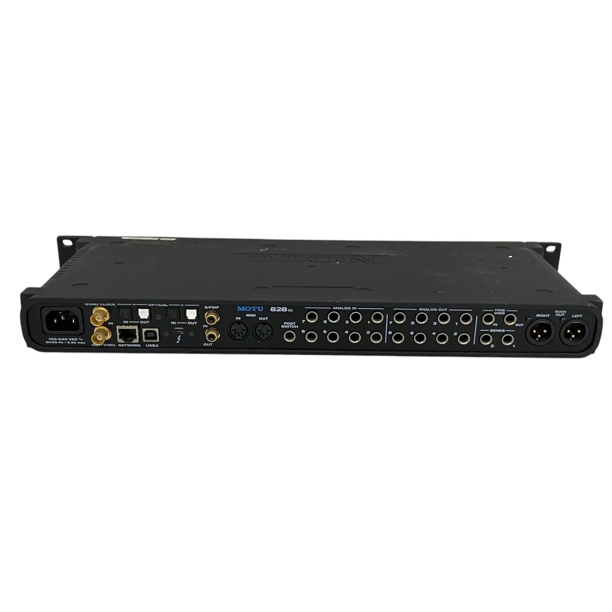 MOTU 828es オーディオインターフェース 中古品 MOTU 828ES オーディオインターフェイス 音響機材 中古 S9596724
