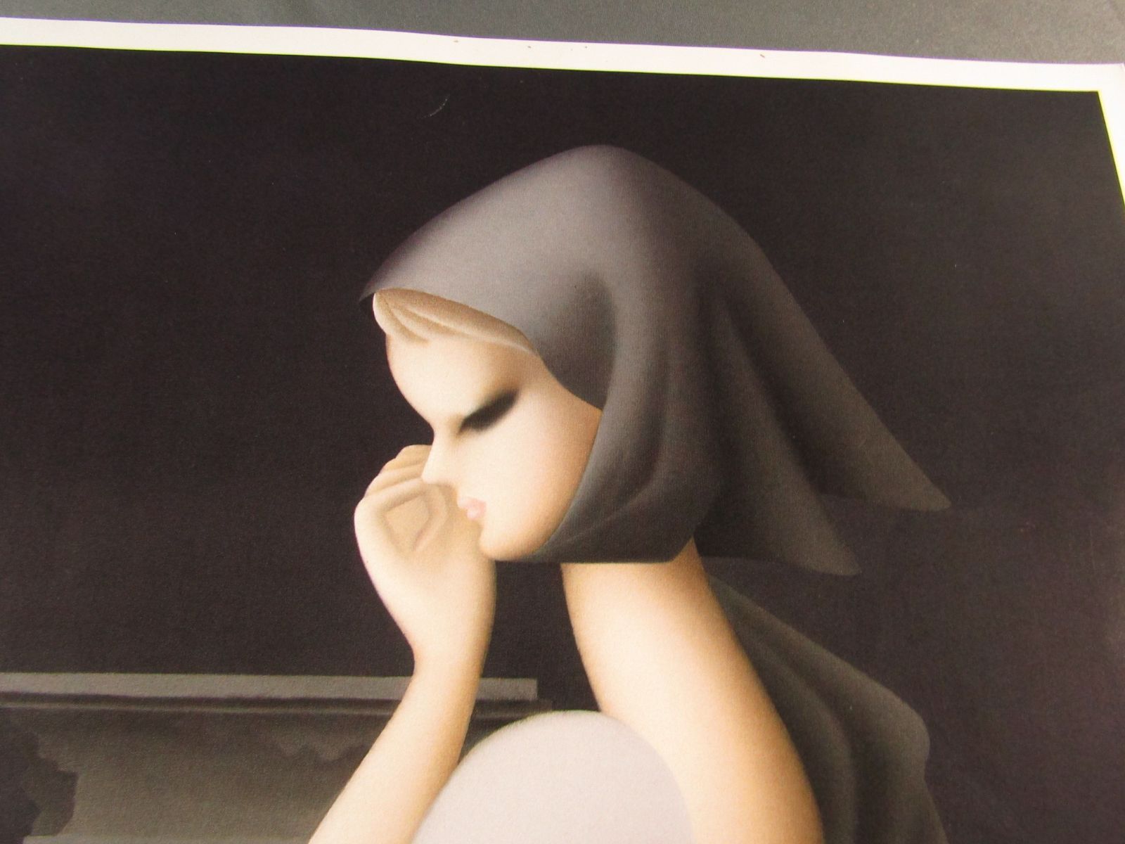 ポスター 東郷青児 「望郷」 48x37cm - メルカリ