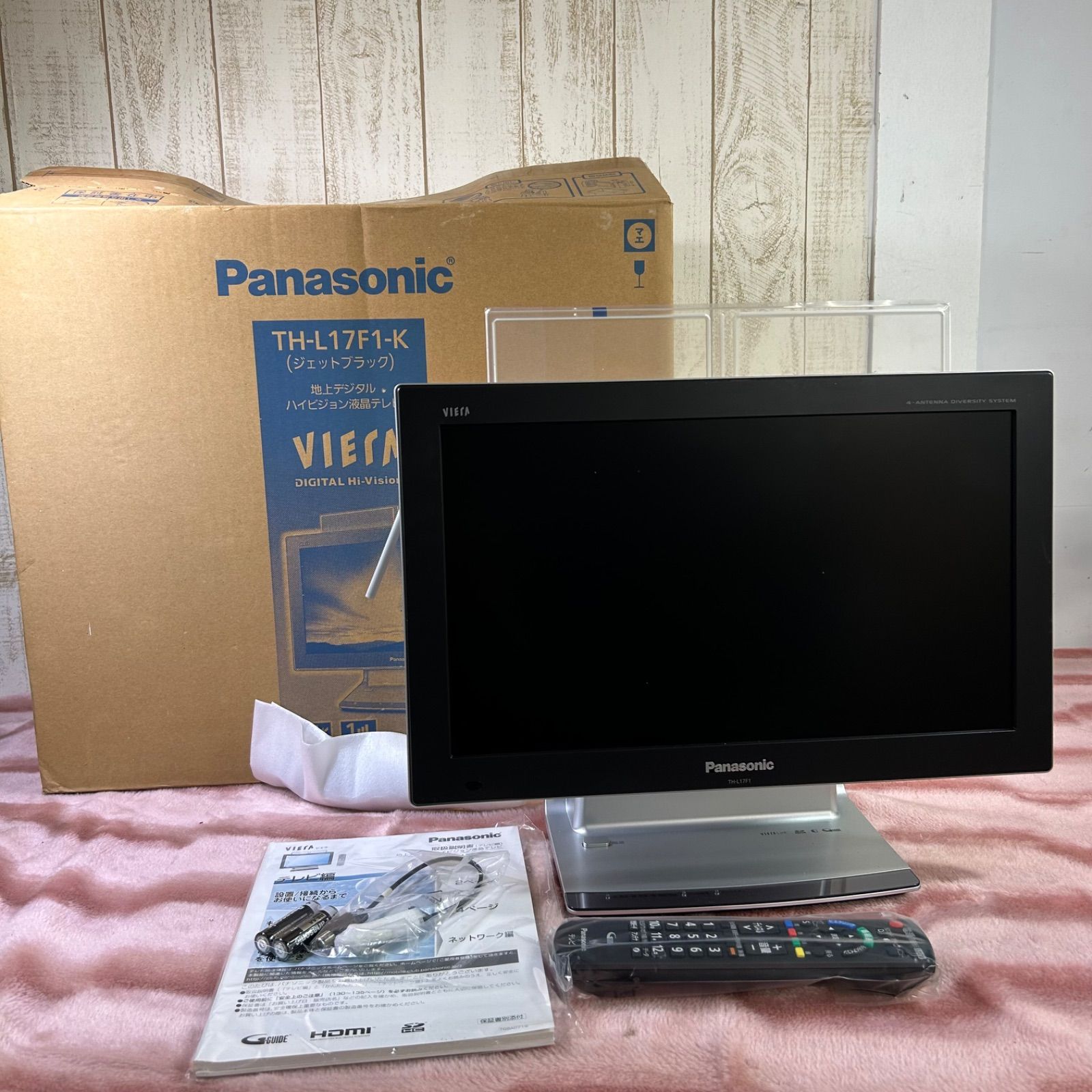 Panasonic VIERA ビエラ　TH-L17F1-K 2010年製 概要 地上デジタルハイビジョン液晶テレビ TH-L17F1 | テレビ