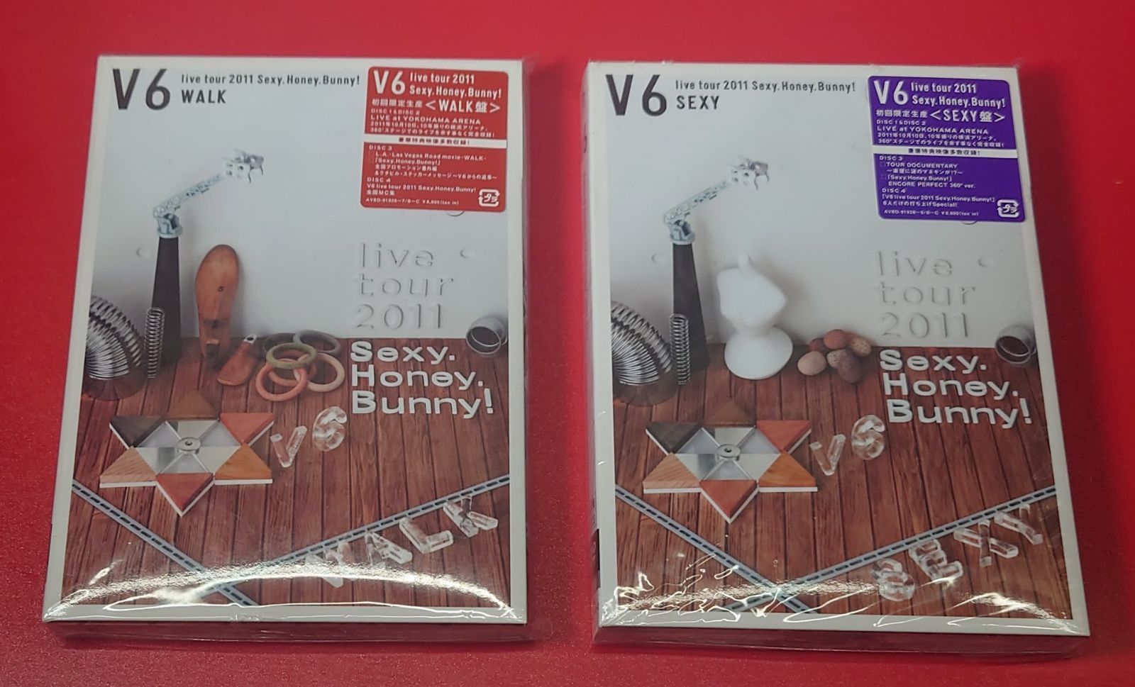 V6 LiveTour2011 Sexy.Honey.Bunny！(WALK盤) V6 live2011 Sexy.Honey.Bunny! WALK盤 DVD