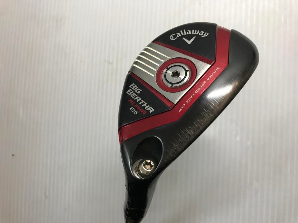 最短 BIG BERTHA ALPHA 815 | 20 | S | MCH 80 | | ユーティリティ | キャロウェイ