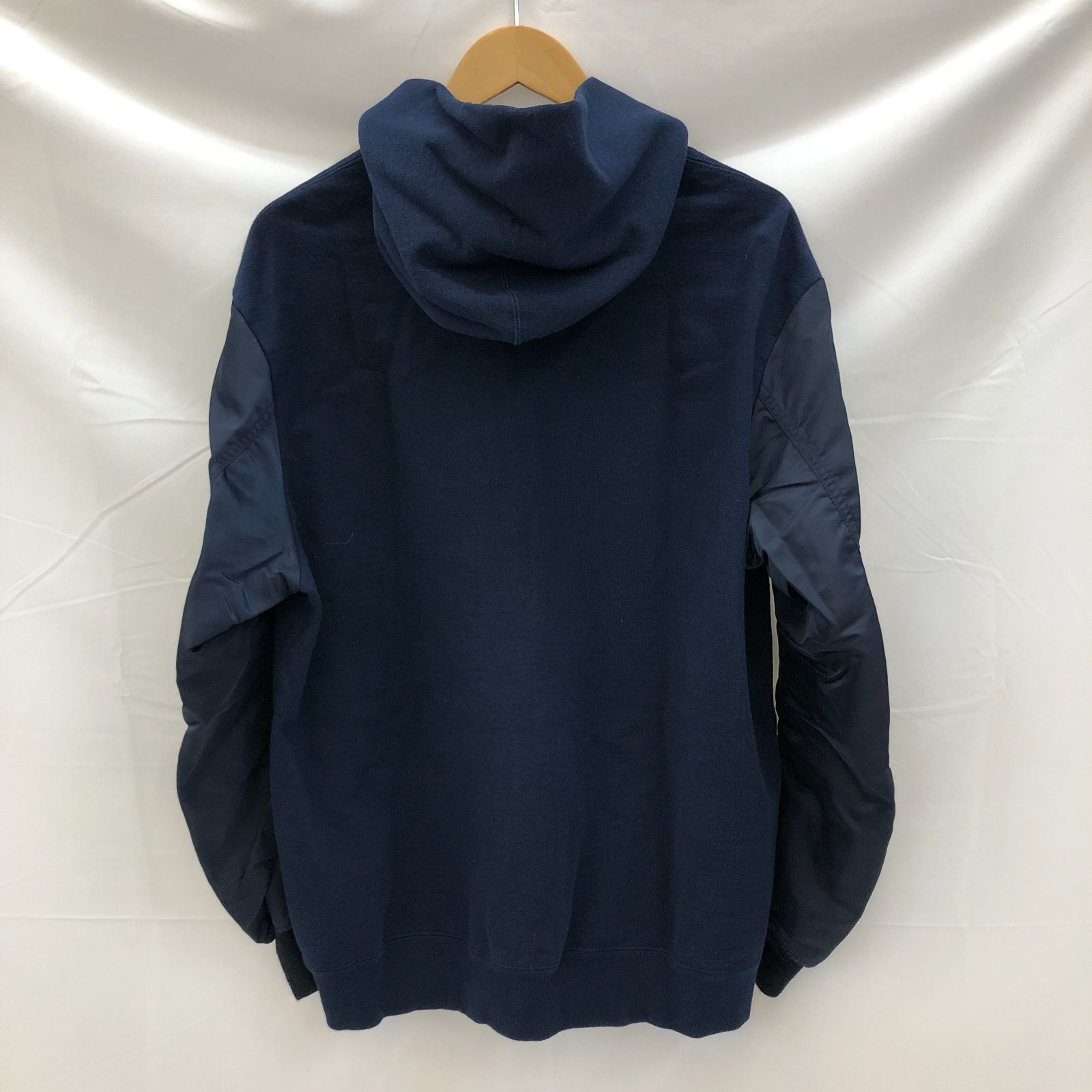 COMME des GARCONS HOMME MA-1 SLEEVE ZIP PARKA