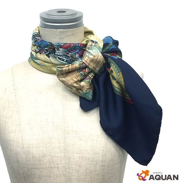 新品✨エルメス カレ90 スカーフ CAVALIERS PEULS プール族の エルメス カレ90 CAVALIERS PEULS プール族の騎手 スカーフ