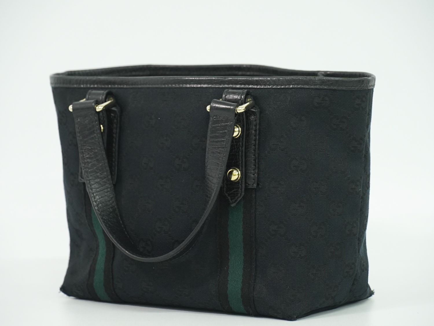 古*︎様 Gucci GGキャンパスハンドバッグシェリーライン　139261 グッチ ミニトートバッグ ハンドバッグ GGキャンバス シェリー