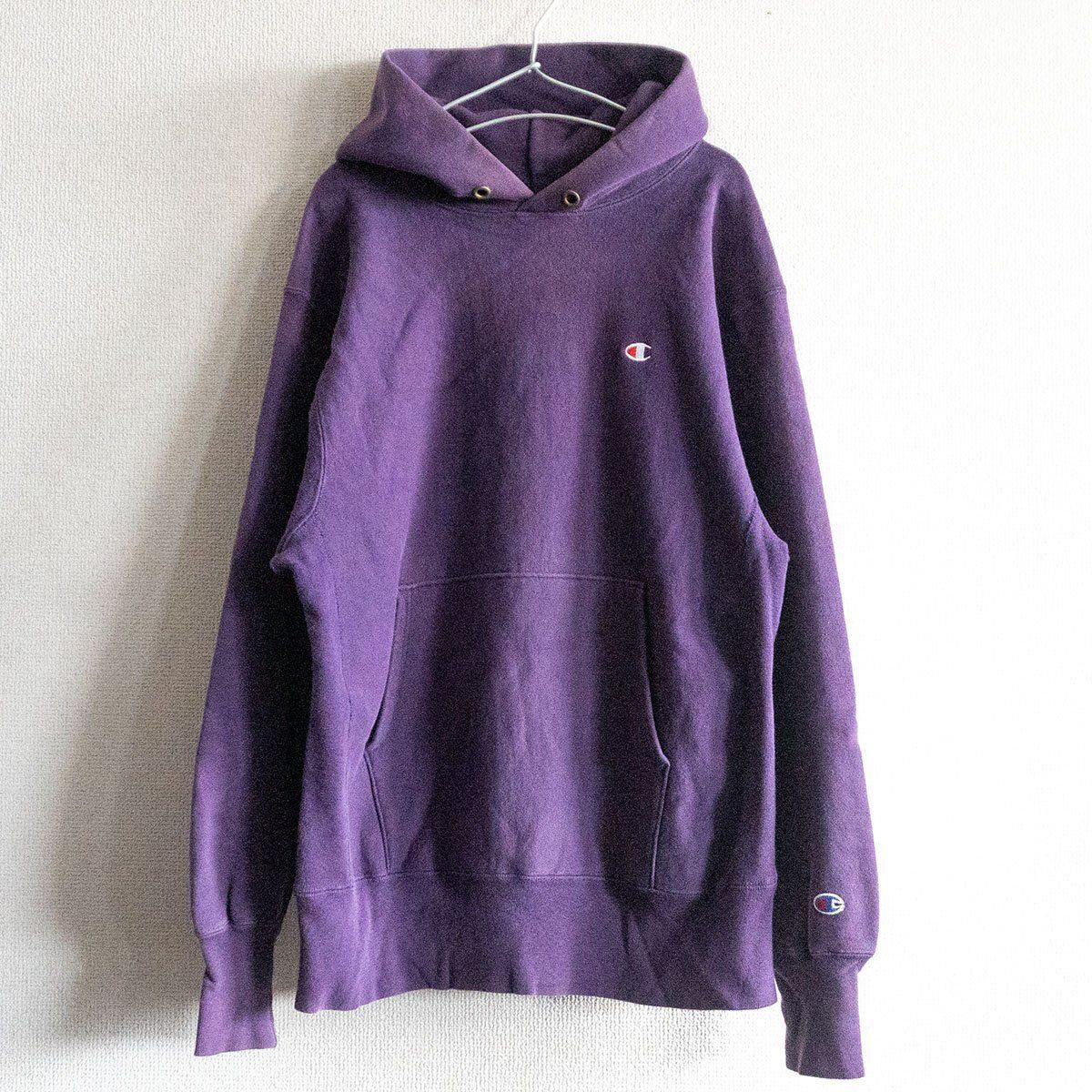 希少】CHAMPION【90s REVERSE WEAVE フーディ】L USA製 リバース 