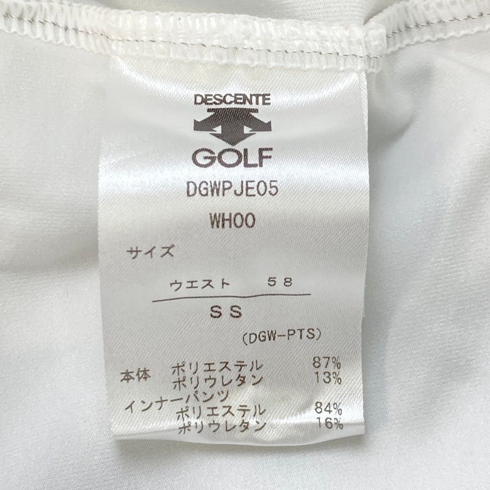 サイズ：SS DESCENTE GOLF デサントゴルフ インナー付スカート