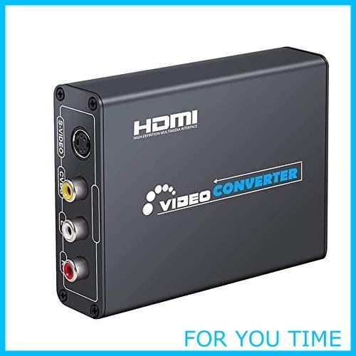 Amazon | RCA to HDMI 変換コンバーター AV to hdmi 変換 SASADA
