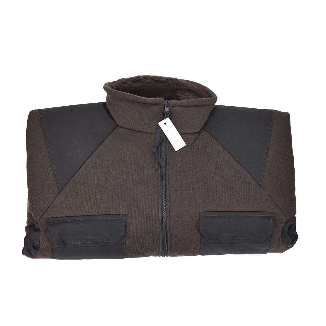 U.S ARMY ECWCS GEN1 パイルフリースジャケット デッドストック ブラウン 茶 ベアージャケット 米軍実物 メンズL アメカジ 古着 @DC0015