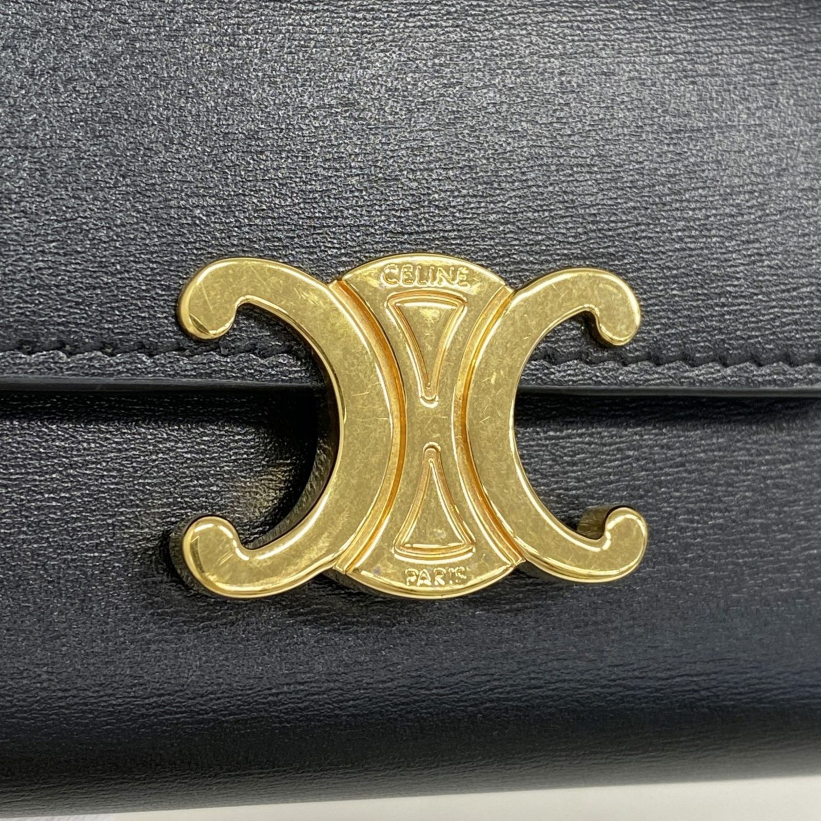 セリーヌ(Celine) セリーヌ 三つ折り財布 トリオンフ レザー