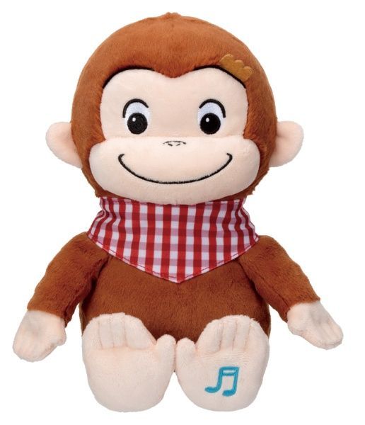 新品 いっしょにくらそう！おさるのジョージ ぬいぐるみ 対象年齢3才
