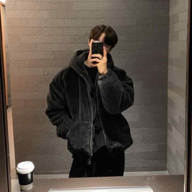 秋冬 メンズ 服 シンプル ファッション オシャレ 大人 かっこいい 大きいサイズ ストリート 紳士服 冬 ラムウール ジャケット コットンコート 韓国スタイル フリース ジャケット