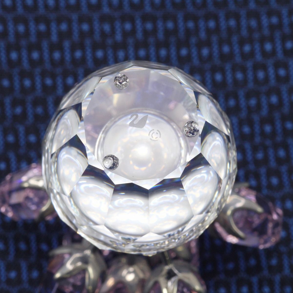 SWAROVSKI スワロフスキー ショップ 置物 ピンクローズ 12本のバラ