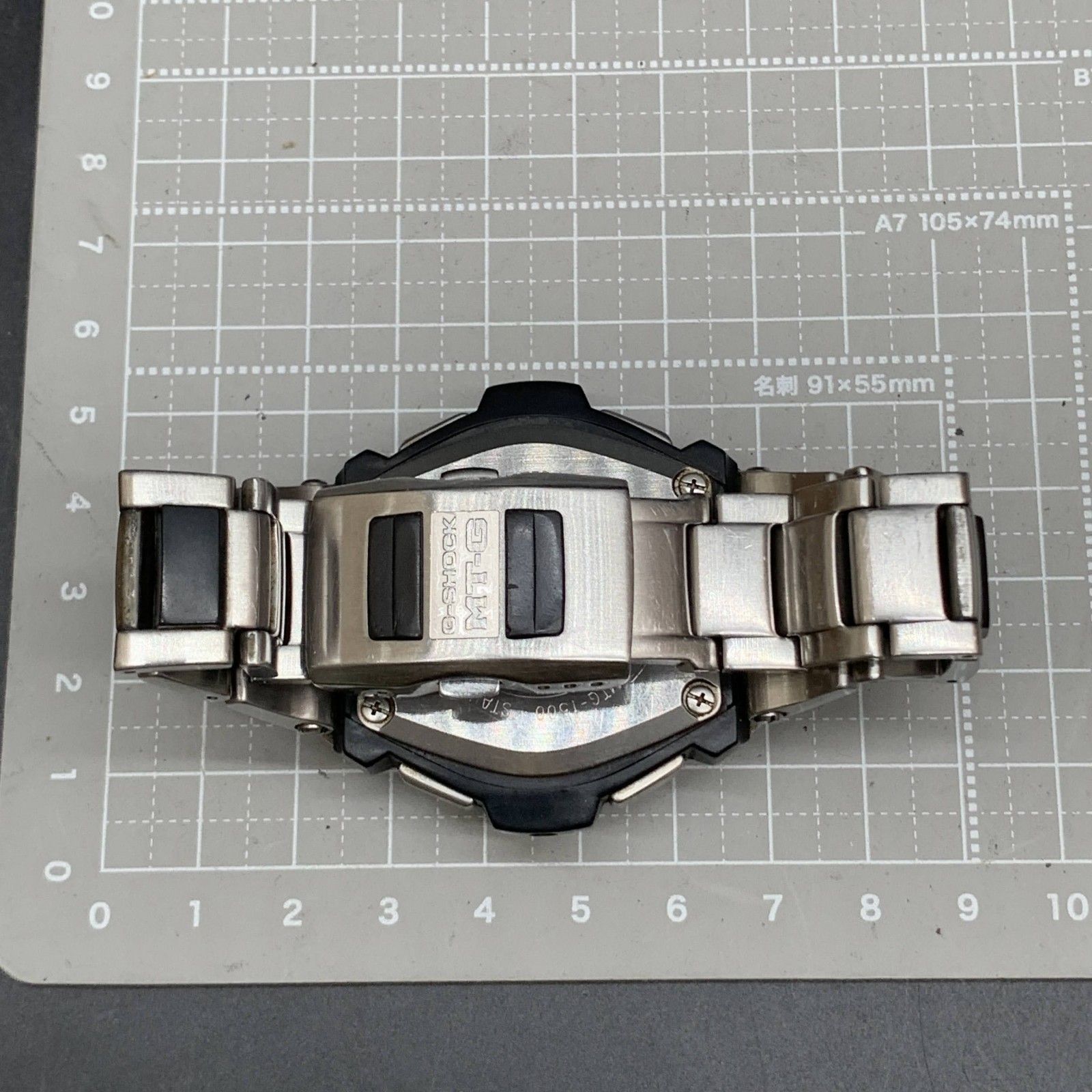 B380可動 CASIO カシオ G-SHOCK MT-G Gショック MTG-1500 電波ソーラー