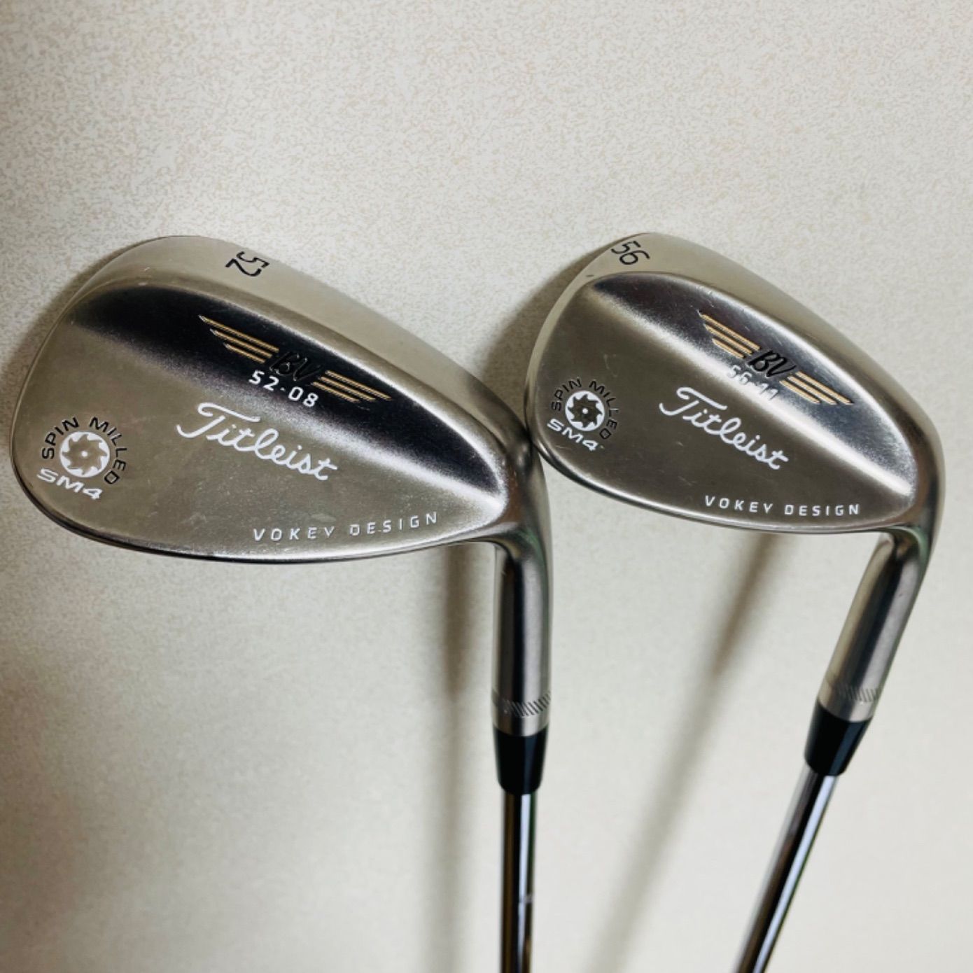 Titleist タイトリストボーケイデザイン SM4 ウェッジ ３本セット ...