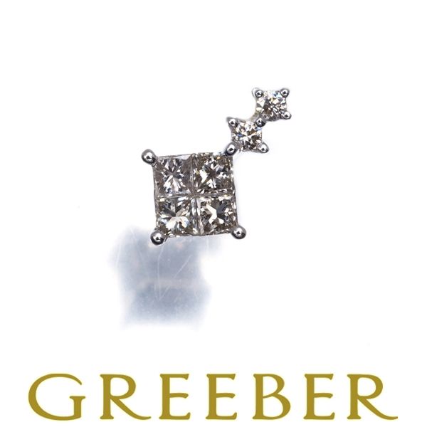 ダイヤ ダイヤモンド 0.22ct ミステリーセッティング ペンダントトップ