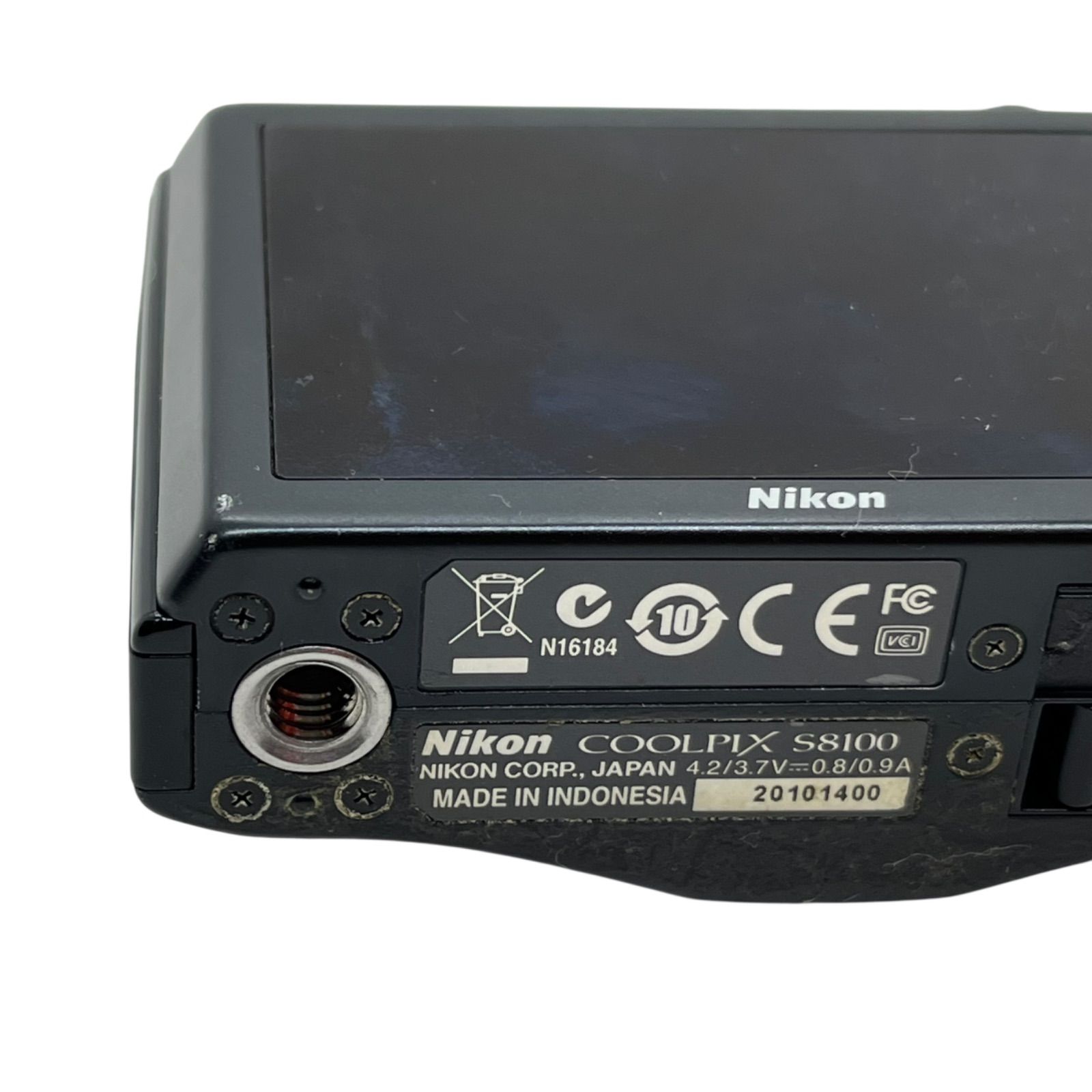 管33832】ジャンク品☆NIKON ニコン COOLPIX S8100 デジタル