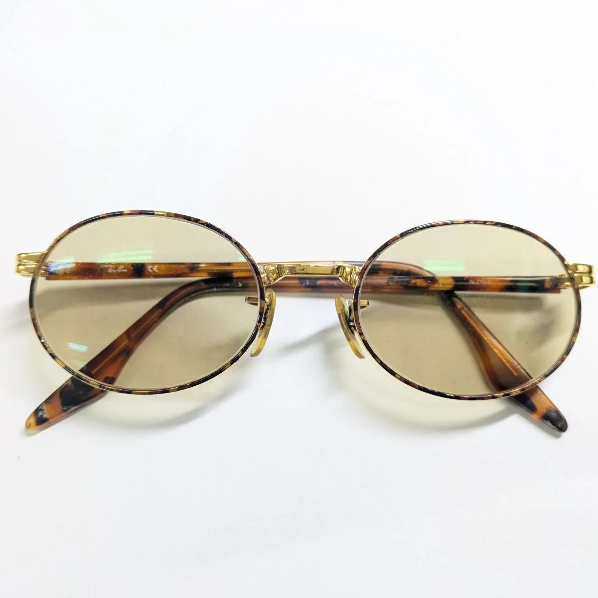 ヴィンテージ Ray-Ban レイバン サングラス べっ甲 ゴールド