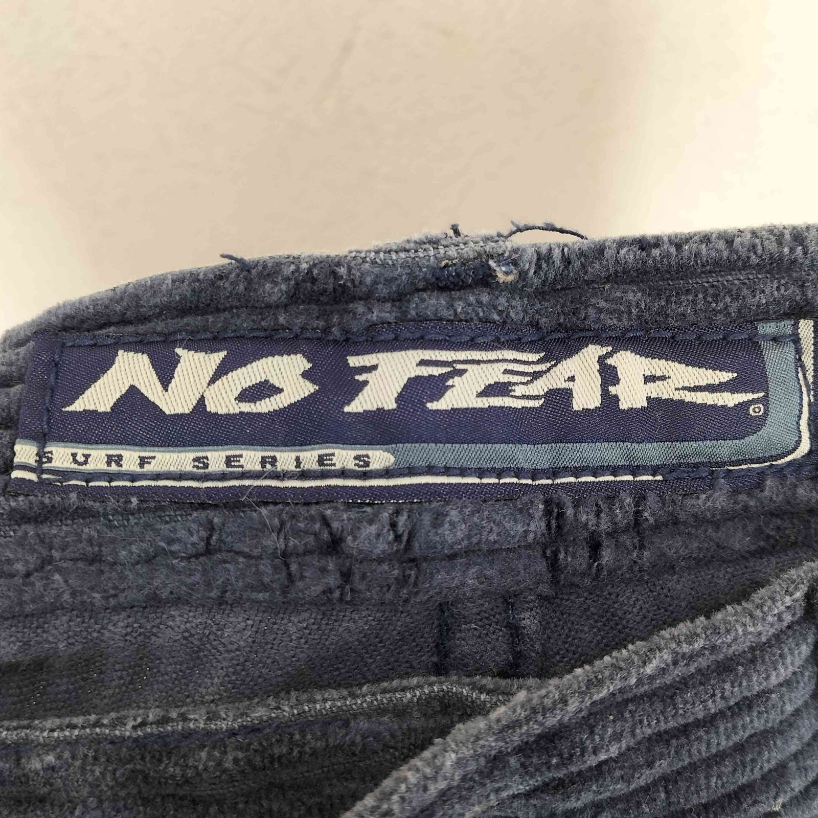 NO FEAR / 90s/USA製/コーデュロイ/ショートパンツ/32/コットン/BEG ノーフィアー NO FEAR 90S USA製 ジッパーフライ コーデュロイ
