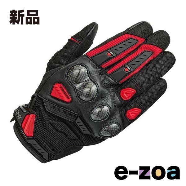 RS-Taichi アールエスタイチ グローブ ベロシティ メッシュ グローブ BLACK RED 3XL RST444BK043XL 2445378