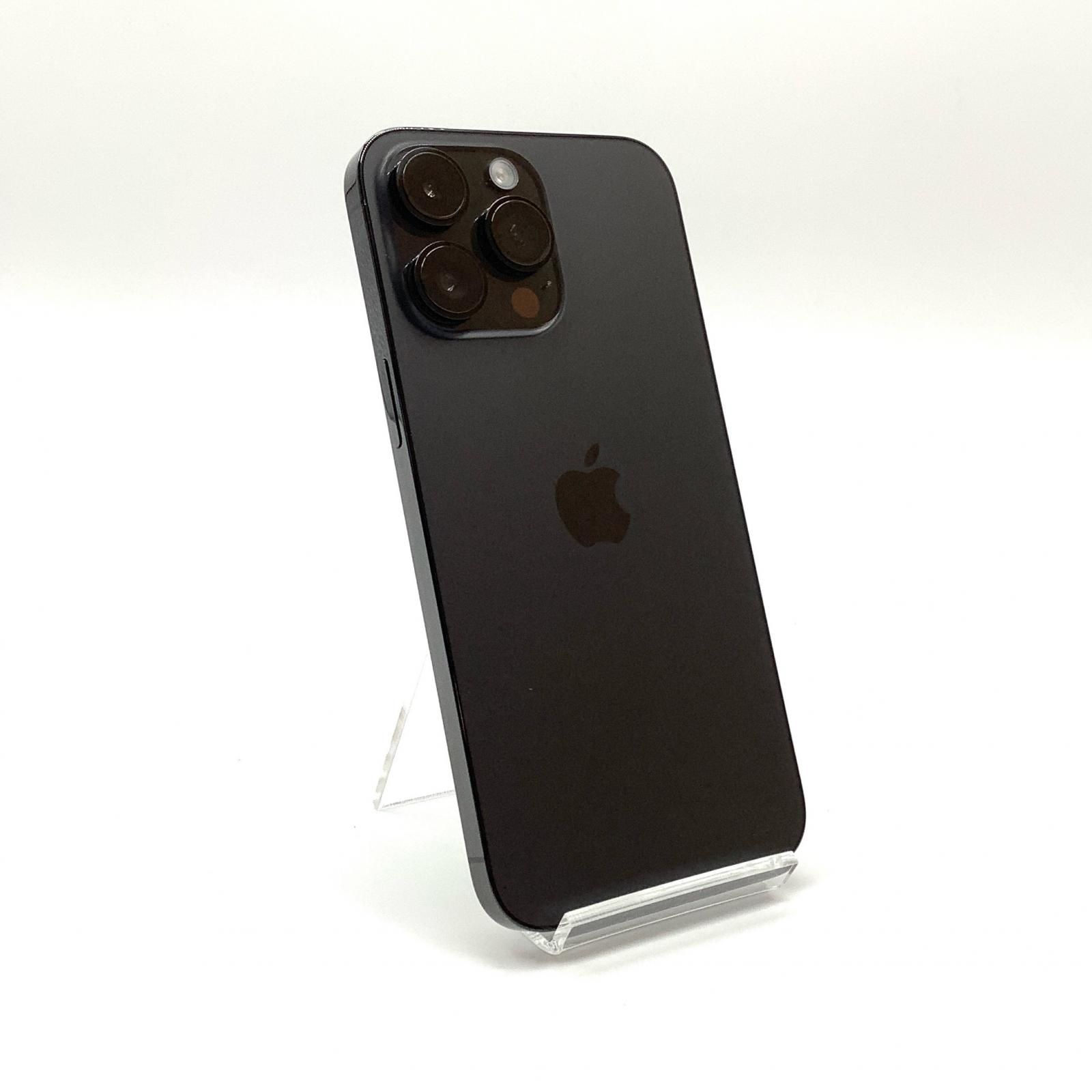 【全額返金保証】【最速発送】Apple iPhone 14 Pro Max 128GB スペースブラック SIMフリー 超美品 動作確認済 84%