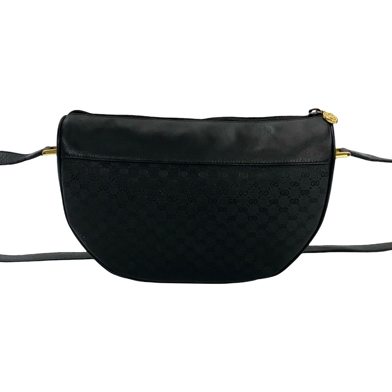 極 美品 GUCCI グッチ オールドグッチ ヴィンテージ マイクロGG ロゴ