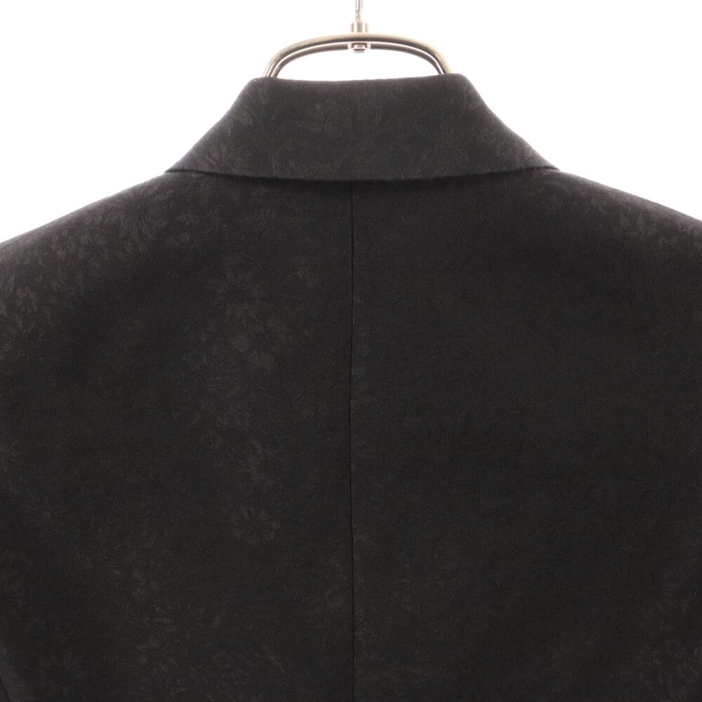 SAINT LAURENT PARIS サンローランパリ 20SS 600331 Y1A05 フラワージャガード1Bジャケット ブラック SAINT LAURENT PARIS (サンローランパリ) 20SS 600331 Y1A05 フラワー
