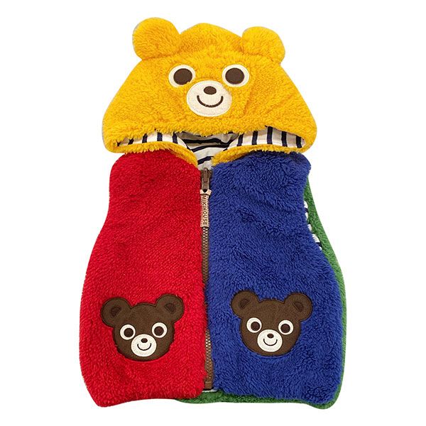 ミキハウス正規販売店|ミキハウス mikihouse プッチー うさこ なりきり リバーシブル ベスト 100cm ピンク 08 USTAUSTRALIA_COM_AU