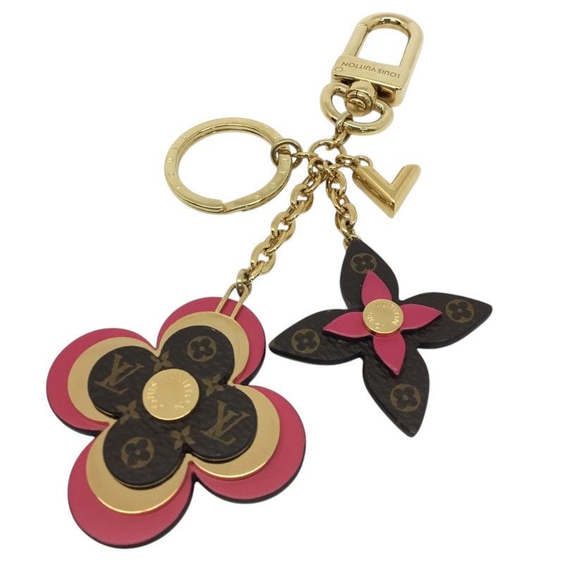 LOUIS VUITTON ルイヴィトン キーホルダー ブルーミングフラワー M63084 バッグチャーム モノグラム 品 -AB 質屋 かんてい局那覇店 ｎ3102350927300129