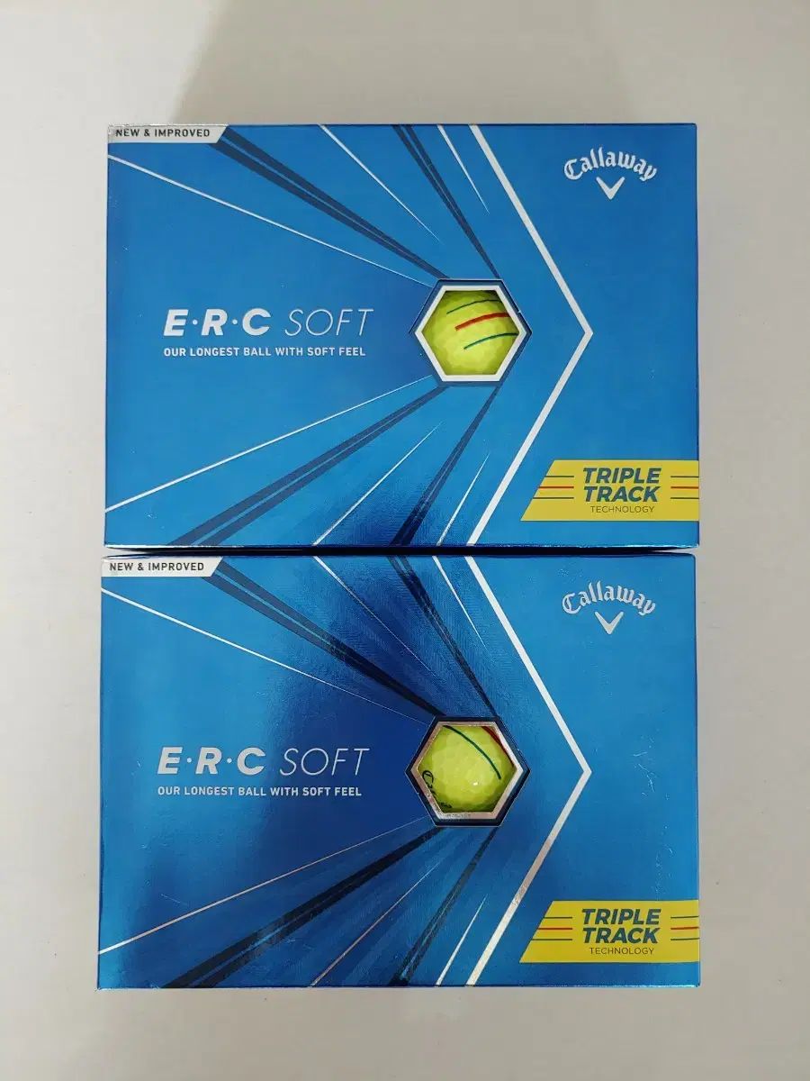 Callaway キャロウェイ ERC SOFT TRIPLE TRACK 3 平和 ボール 2 ダース