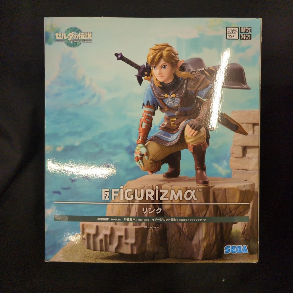 SEGA - SEGA FIGURISM‪α ゼルダの伝説 ティアキン リンク SEGA セガ ゼルダの伝説 ティアーズ オブ ザ キングダム FIGURIZMα “リンク