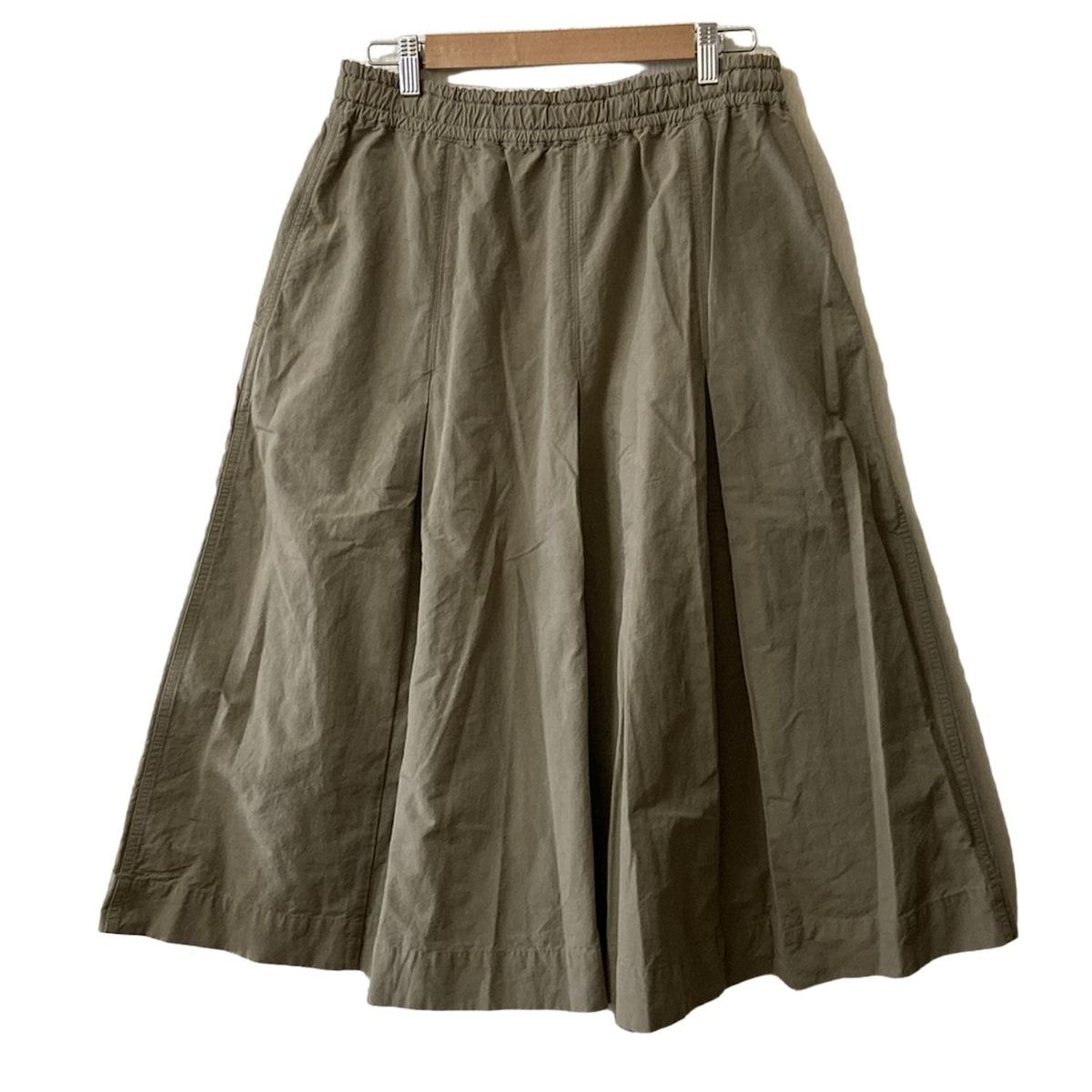 MHL. エムエイチエル ロングスカート サイズ3 L レディース - カーキ