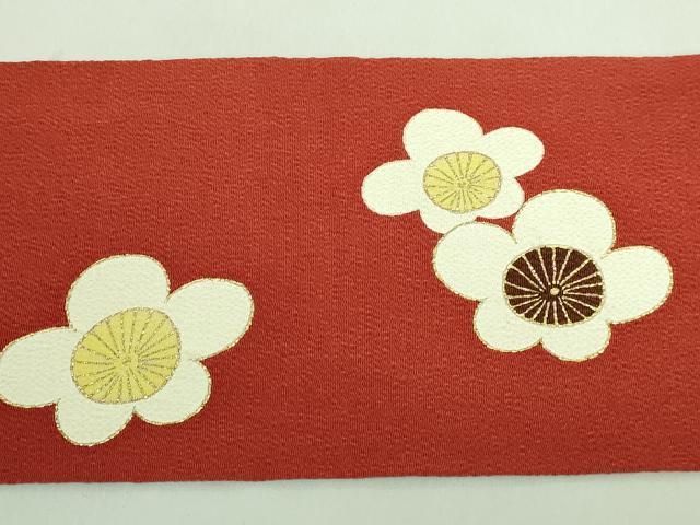 平和屋着物□極上 銀座 志ま亀 九寸名古屋帯 舞梅文