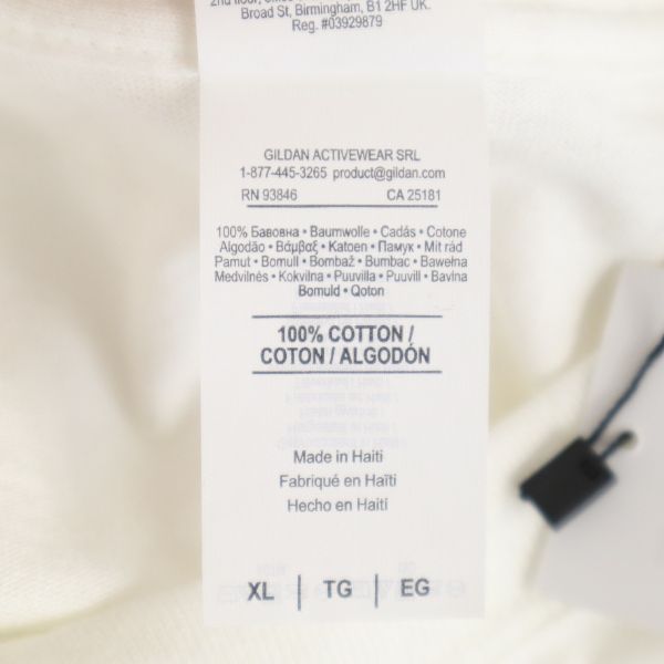 未使用 ビリーアイリッシュ GR8 プリント 半袖 Tシャツ XL ホワイト BILLIE EILISH メンズ  210618