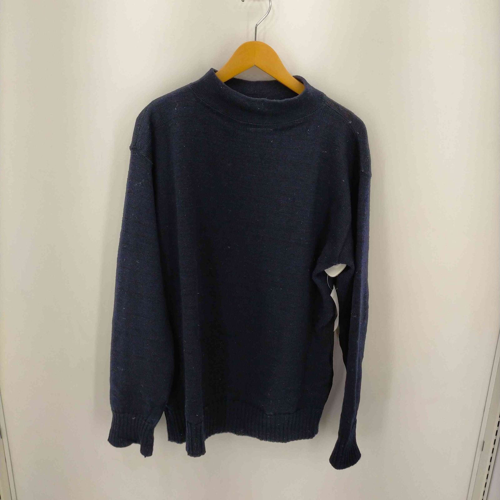 アナトミカ ANATOMICA U.S. NAVY MOCK NECK SWEATER メンズ JPN：XL 