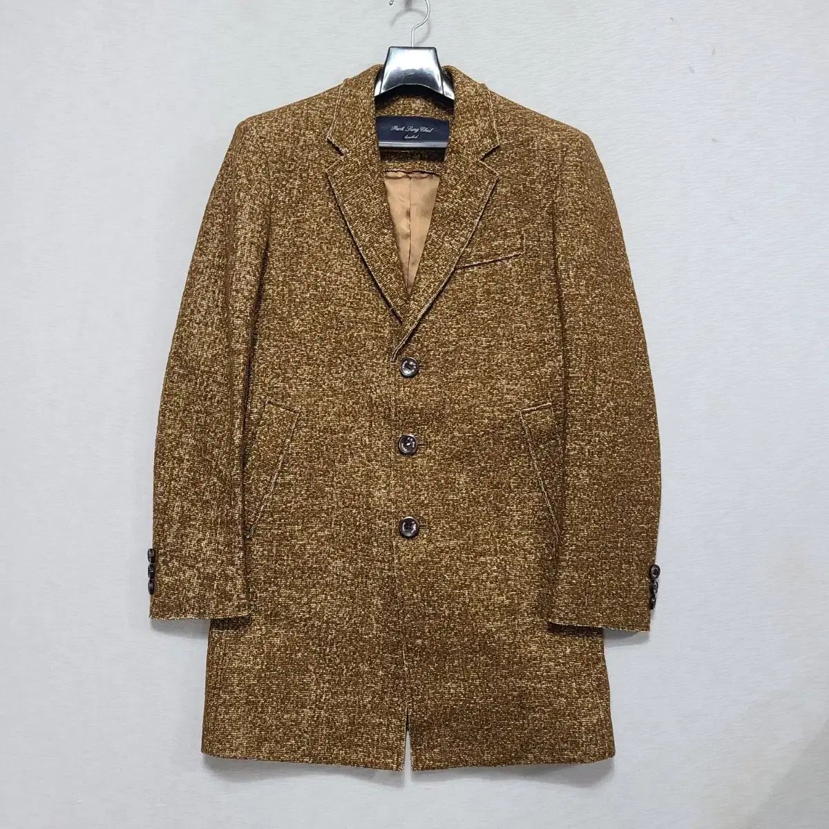 【雷市場（ポンジャン）商品韓国直送】 XESS ウール 茶色 コート メンズ 95 ― 1223