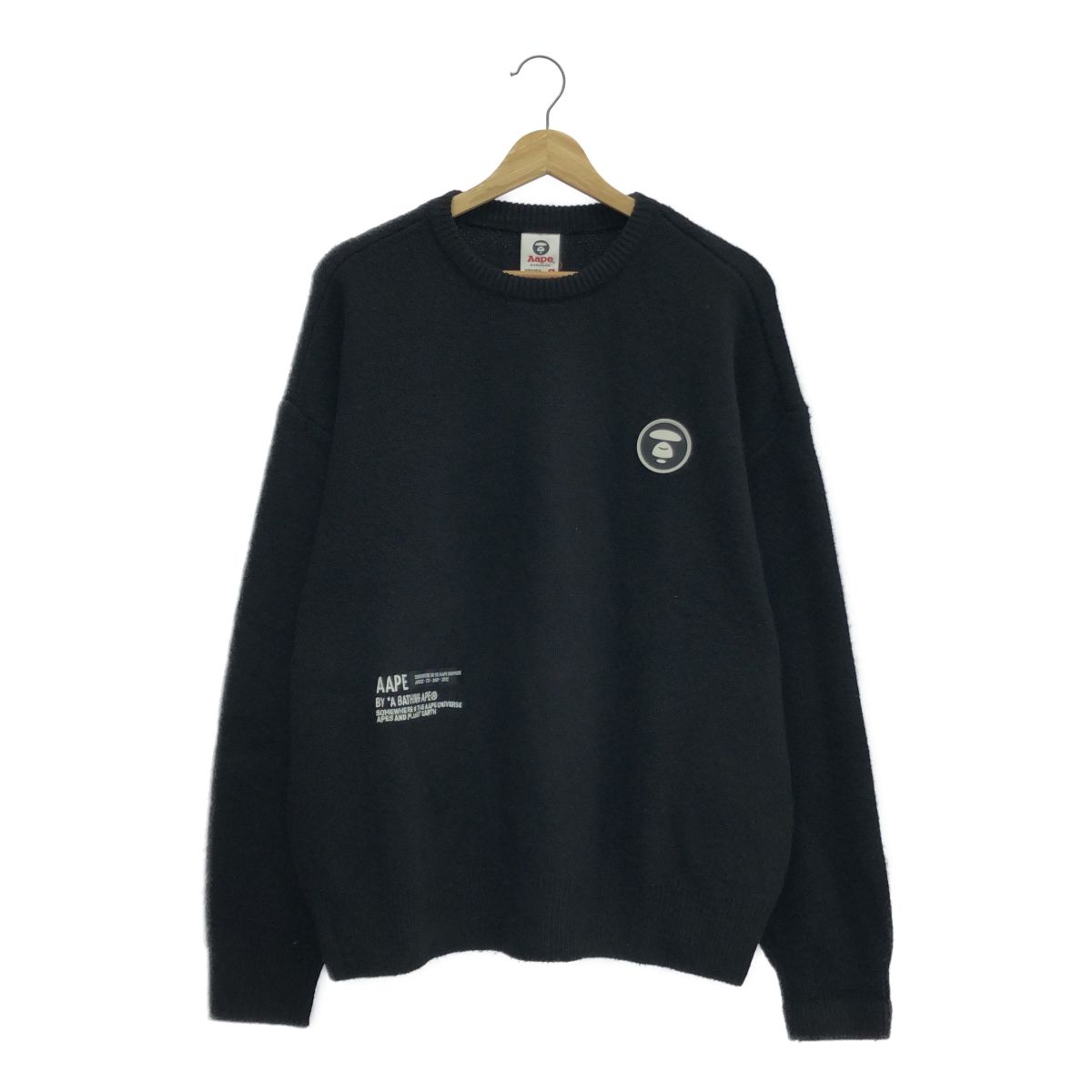 A BATHING APE エイプ　ヴィンテージ　クルーネック ニットセーター A BATHING APE(アベイシングエイプ) ニット・セーター(メンズ