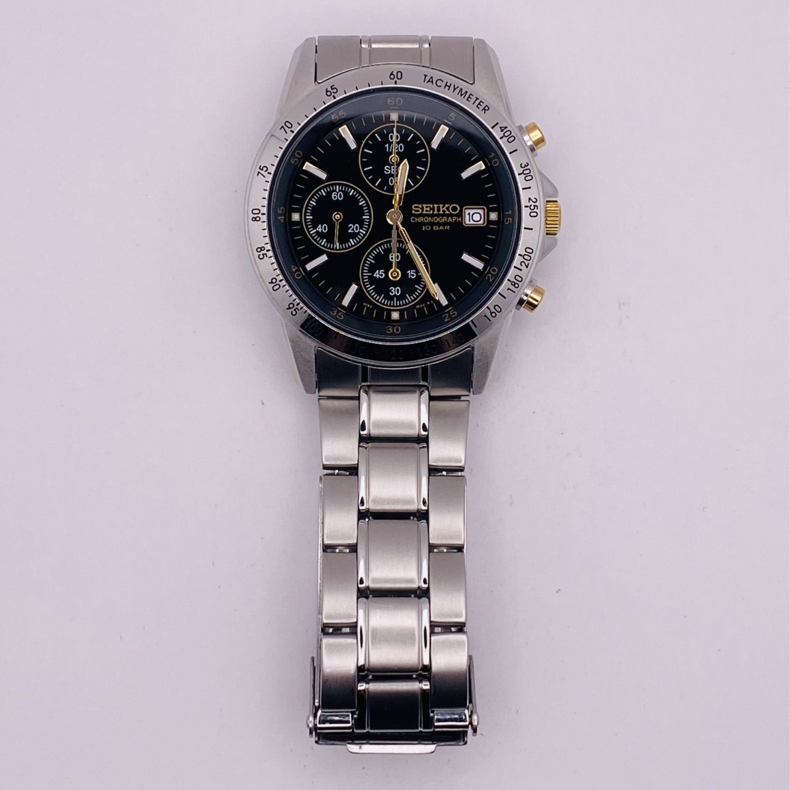 T169）美品 稼動品 SEIKO セイコー セレクション クロノグラフ