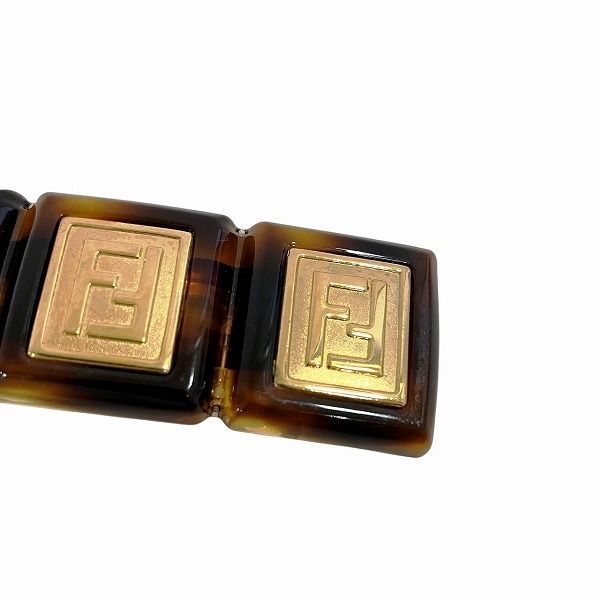 フェンディ Fendi ズッカ 髪留め ブランド小物 バレッタ レディース