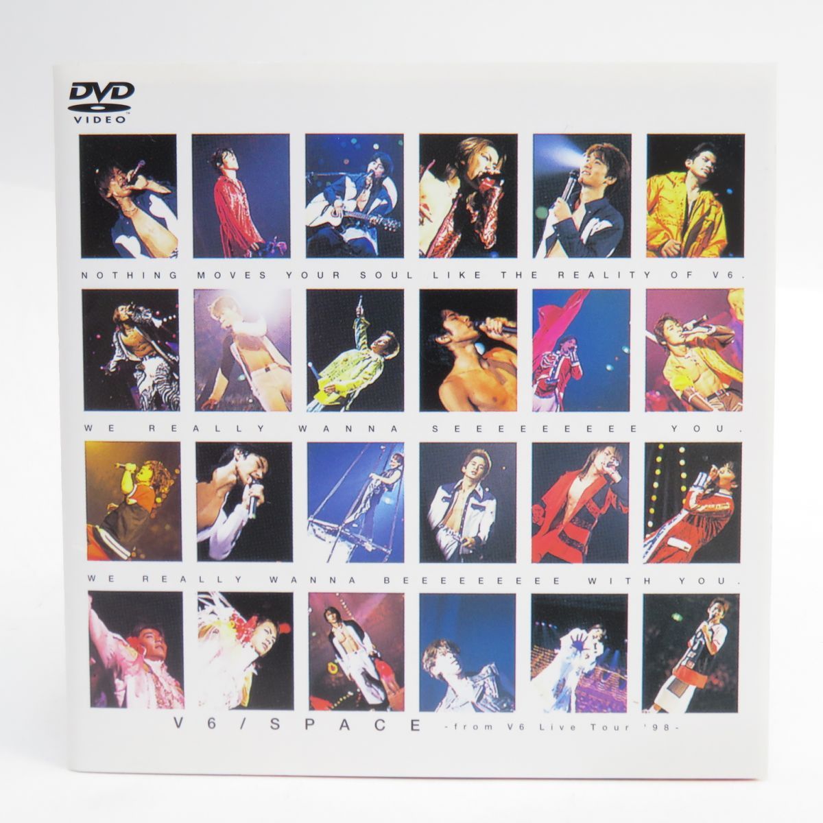 DVD V6 SPACE -from V6 Live Tour '98- ※中古 - メルカリ