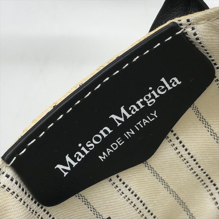 展示品 Maison Margiela メゾンマルジェラ ラフィア ストロー マイクロ  