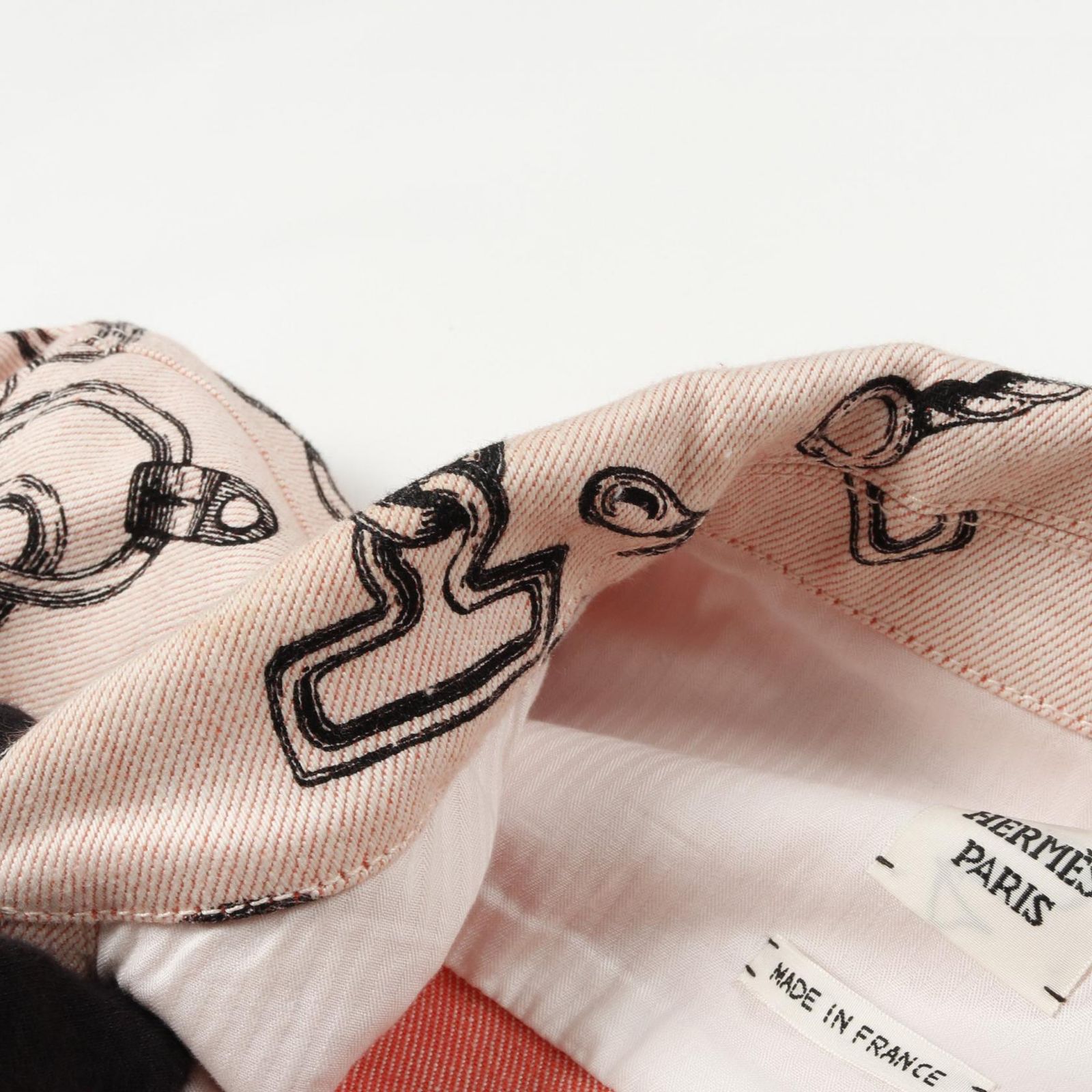 HERMES エルメス Effet Kaleidoscope Finesse デニムジャケット