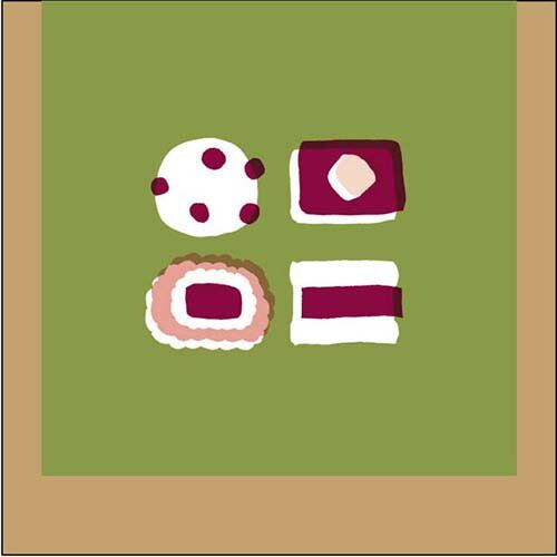 まとめ エルコミューン ミニカード goyururi ヒトコトカード wagashi GYR-084 ×50セット