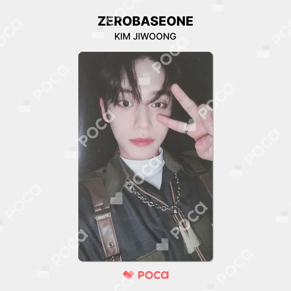 ZEROBASEONE キムジウン トレカ MELTING POINT PHOTOBOOK ver.+
