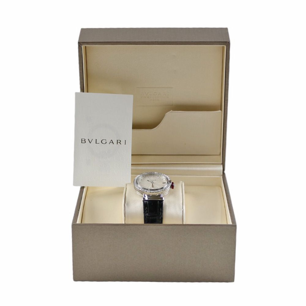 ブルガリ ルチェア 腕時計 時計 ステンレススチール LU33S 自動巻き レディース 1年保証  BVLGARI  中古 ブルガリ