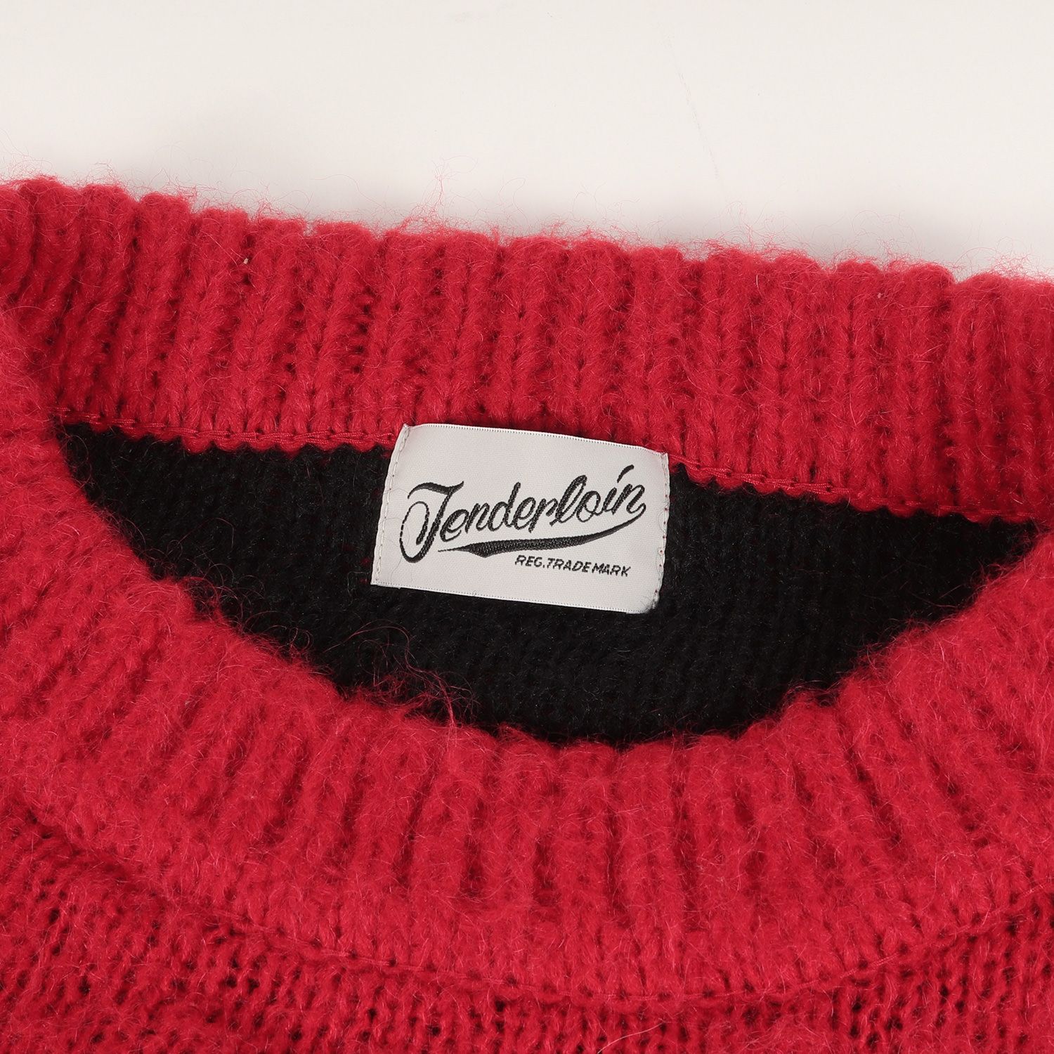 TENDERLOIN テンダーロイン ニット サイズ:L ジグザグ モヘヤ TENDERLOIN テンダーロイン ニット サイズ:L ジグザグ モヘヤ