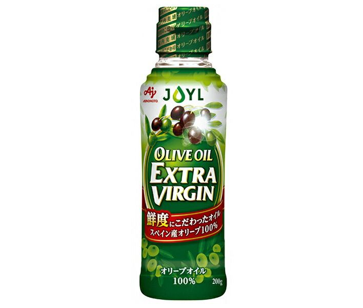 J-オイルミルズ AJINOMOTO オリーブオイルエクストラバージン 200g瓶×12本入× 2ケース ｜ 味の素 オリーブオイル 調味料 油