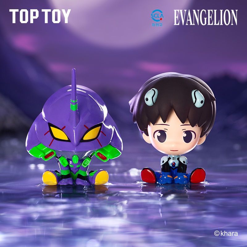 TOPTOY 正規版 EVA 新世紀エヴァンゲリオン MINI 坐坐シリーズ
